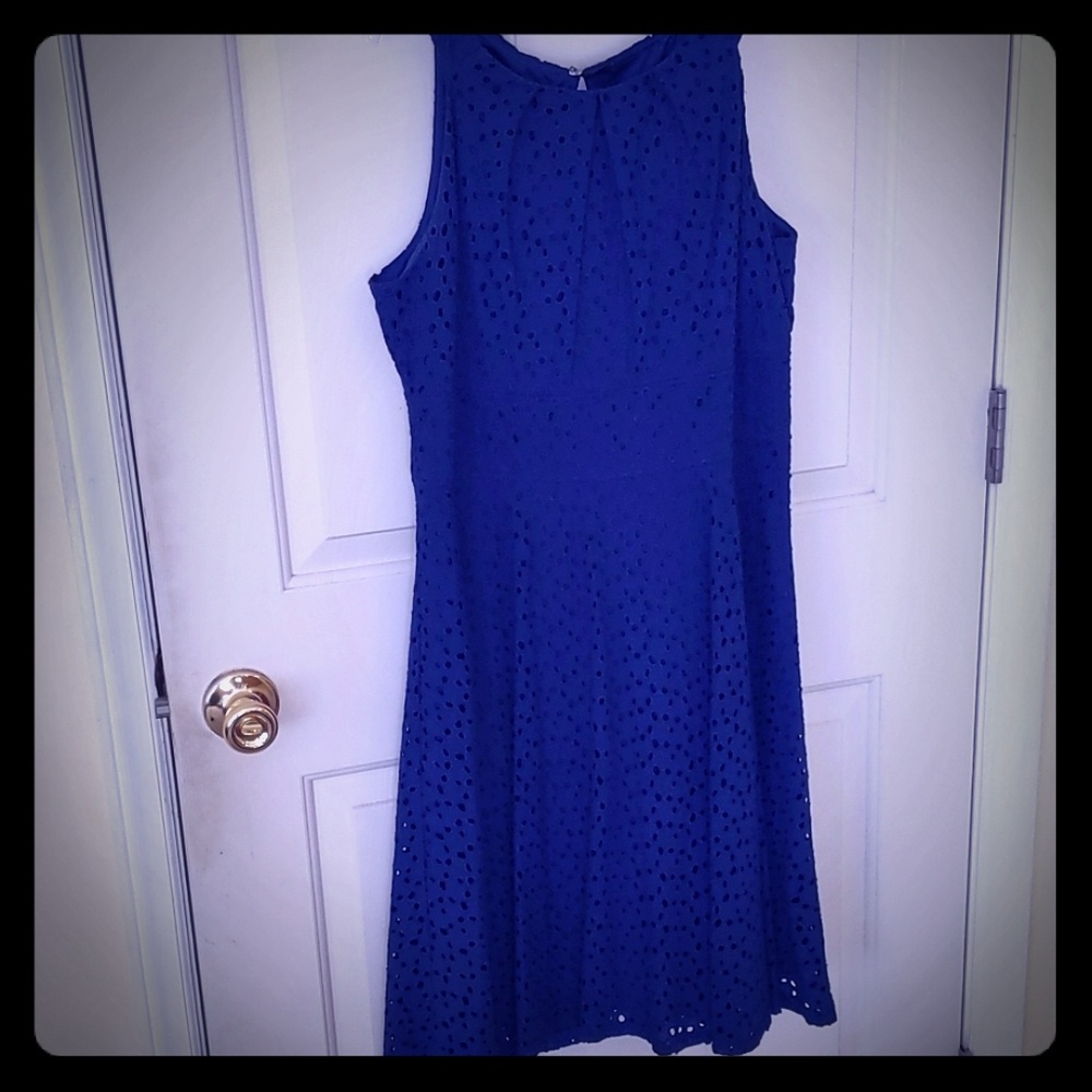 Eyelet dress